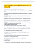 ARIZONA BOARDS MPJE 2025 LATEST UPDATE
