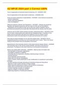 AZ MPJE 2024 part 1 Correct 100&percnt;