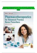 Pharmacotherapeutics for Advanced Practice Nurse Prescribers 6th Edition Woo Robinson Test Bank