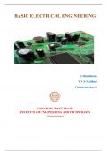 BASIC ELECTRICAL ENGINEERING&vert;GOKARAJU RANGARAJU INSTITUTE OF ENGG AND TECHNOLOGY  &lpar;AUTONOMOUS&rpar; ACADEMIC YEAR 2014-15&comma; Semester-I&sol;II  BASIC ELECTRICAL ENGINEERING &lpar;BEE&rpar;
