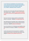 VA LIFE AND HEALTH INSURANCE STATE EXAM 2024&sol;2025 ACTUAL EXAM AND PRACTICE QUESTIONS EXAM COMPLETE  400 QUESTIONS WITH DETAILED CORRECT ANSWERS  &lpar;100&percnt; CORRECT ANSWERS&rpar;&sol;ALREADY GRADED A&plus;