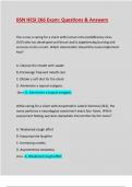 BSN HESI 266 Exam&colon; Questions & Answers&colon; Updated A&plus; Guide Solution