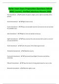 Butler Exam Exam Preparation Questions Solved 100&percnt; Correct&vert; Verified Solutions-Newest 2025