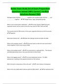 BUTLER EXAMS BUNDLE &vert;Questions Solved 100&percnt; Correct&vert; Verified Solutions-Newest 2025