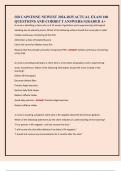 OB CAPSTONE NEWEST 2024-2025 ACTUAL EXAM 100  QUESTIONS AND CORRECT ANSWERS&sol;&sol;GRADED A&plus; 