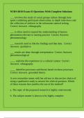 NURS 6010 Exam &num;2 Questions With Complete Solutions