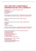 CON 1100V UNIT 2 QUESTIONS & ANSWERS SOLVED 100&percnt; CORRECT&excl;&excl;