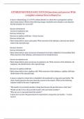 ATI MED MATH EXAM 2 2025&sol;26 Questions and answers With complete solution Newest Rated A&plus;