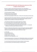 ATI MED MATH EXAM 4 2025 Questions and answers With complete solution Updated 