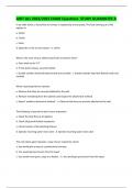 AHIT 2024&sol;2025 EXAM Questions STUDY GUARANTEE A