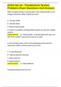 EGSA Set 10 - Troubleshoot System Problems Exam Questions And Answers&period;docx