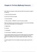 Chapter 6 PreTest &lpar;MyBrady Pearson&rpar; questions and answers