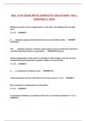 MIS 3140 EXAM WITH COMPLETE SOLUTIONS 100&percnt; VERIFIED &commat; 2025