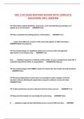 MIS 3140 EXAM MIDTERM REVIEW WITH COMPLETE SOLUTIONS 100&percnt; VERIFIED