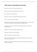 AHEC Vocab 2&colon; Terminology and Concepts