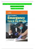 TEST BANK - Nancy Caroline&rsquo;s Emergency Care in the Streets&comma; 9th Edition by Nancy Caroline Chapters 1 - 53 &vert; All Chapters &emsp;