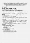 AQA A LEVEL &lpar;7712&sol;2A&rpar; ENGLISH LITERATURE A PAPER 2A TEXTS IN SHARED CONTEXTS&colon; WW1 AND ITS AFTERMATH QUESTION PAPER&plus; MARK SCHEME JUNE 2024