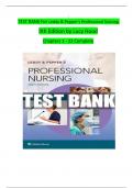 TEST BANK For Leddy & Pepper&rsquo;s Professional Nursing 9th Edition by Lucy Hood Chapters 1 - 22 Complete &emsp;