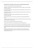 ECON 705 Bundled Exam Questions Fully Solved 
