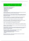 CLPNA EXAM QUESTIONS WITH CORRECT ANSWERS 2024-2025