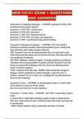 NEW CS101 EXAM 1 QUESTIONS AND ANSWERS