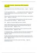 Air Traffic Control &ndash; Questions With Complete Solutions 