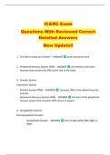 IC&RC Exam   Questions With Reviewed Correct  Detailed Answers   New Update&excl;&excl; 