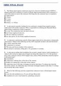 MHIC FINAL EXAM 2024&sol;2025 &vert; QUESTIONS WITH 100&percnt; VERIFIED ANSWERS AND COMPREHENSIVE RATIONALES &vert; GRADED A&plus;