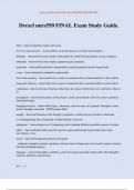 Drexel nurs550 FINAL Exam Study Guide&period;