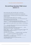 Elc ch&period;14 Exam Questions With Correct Answers A&plus;