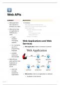 Web Programming: Web APIs Lecture notes