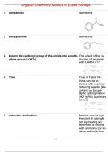 CHEM 219 Organic Chemistry Module 6 Exam Portage Questions with 100&percnt; Correct Answers &vert; Verified &vert; Latest Update 2025