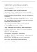 HAZMAT TCFP QUESTIONS AND ANSWERS