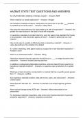 HAZMAT STATE TEST QUESTIONS AND ANSWERS