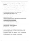 Advanced Health Assessment & Diagnostic Reasoning- Exam Questions Fully Solved Latest Update 2025 &lpar;Rated A&plus;&rpar;