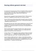 fencing referee general rule test questions and answers