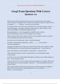 Geog2 Exam Questions With Correct Answers A&plus;
