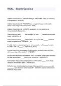 RCAL - South Carolina questions and answers&period;