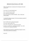 HR BLOCK Final Test Review &lpar;ITC 2025&rpar;