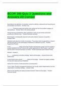  BCOR 350 Quiz 3 Questions and Answers All Correct 
