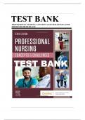 Test Bank for Professional Nursing 10th Edition Black