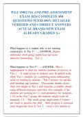 WGU D002 OA AND PRE-ASSESSMENT EXAM 2024 COMPLETE 400  QUESTIONS WITH 100&percnt; DETAILED VERIFIED AND CORRECT ANSWERS ACTUAL BRAND-NEW EXAM  ALREADY GRADED A&plus;