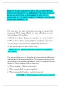 HESI PN FUNDAMENTALS EXIT EXAM TESTBANK  2025&sol;PN FUNDAMENTALS HESI EXIT EXAM ACTUAL EXAM QUESTIONS AND CORRECT DETAILED ANSWERS WITH RATIONALES &lpar;VERIFIED ANSWERS&rpar; &vert;ALREADY GRADED A&plus;