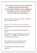 WGU D199 OA EXAM 2024 COMPLETE 450 QUESTIONS WITH 100&percnt;  DETAILED VERIFIED AND CORRECT  ANSWERS ACTUAL BRAND-NEW EXAM ALREADY GRADED A&plus;