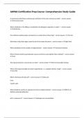 AWWA Certification Prep Course&colon; Comprehensive Study Guide