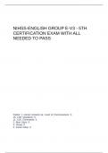 NIHSS-English Group E-V3 - 5th Certification