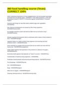 360 food handling course &lpar;Texas&rpar; CORRECT 100&percnt;