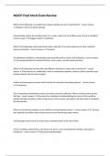 NGICP Final Mock Exam Review