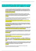 ATI RN FUNDAMENTAL PROCTORED EXAM 2025&vert; ACTUAL EXAM WITH ALL QUESTIONS 100&percnt; CORRECT&sol;A&plus; GRADE