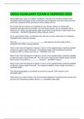 USCG AUXILIARY EXAM A VERIFIED 2025